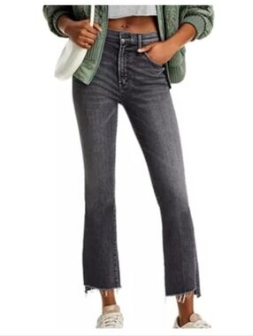 Mother The Insider crop fray Sz 28 (Grey)